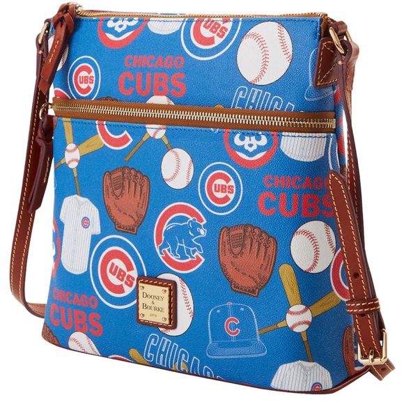 Dooney & Bourke Chicago Cubs Blue Game Day Crossbody Purse NWT - Picture 6 of 9